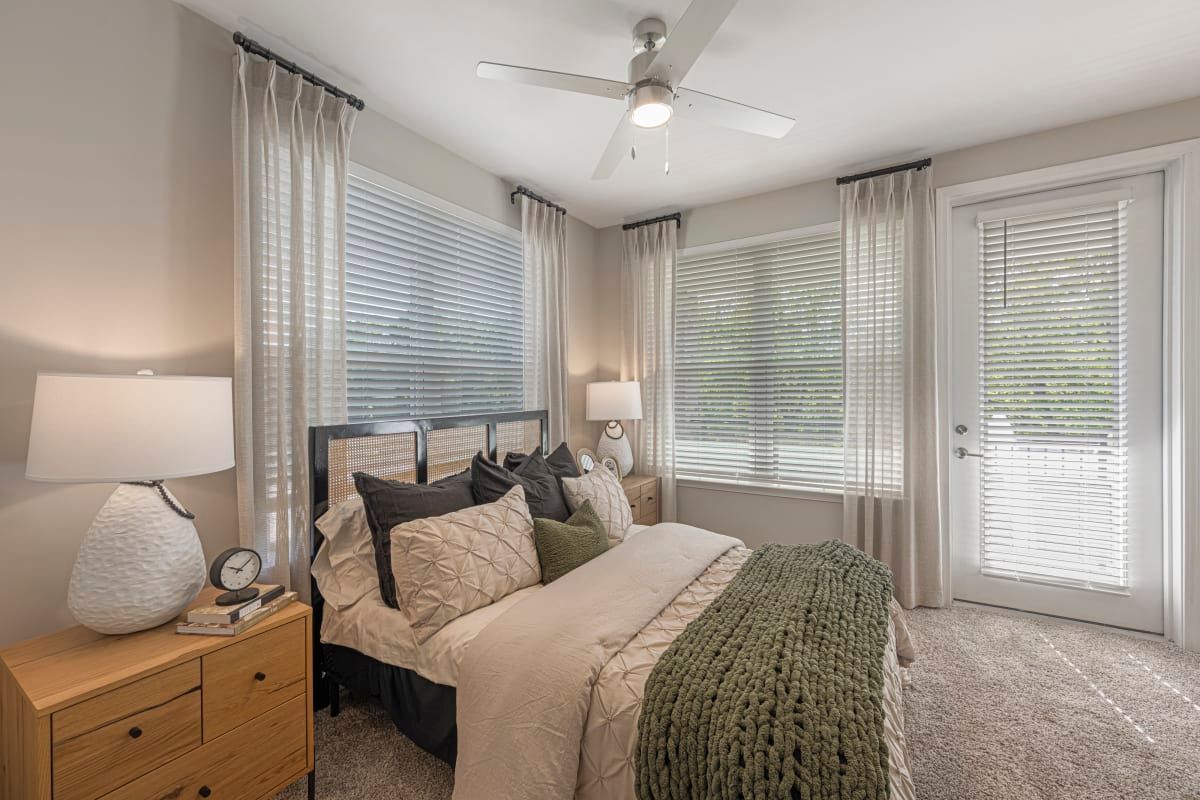 Bedroom at SpringSide in Powder Springs, GA.