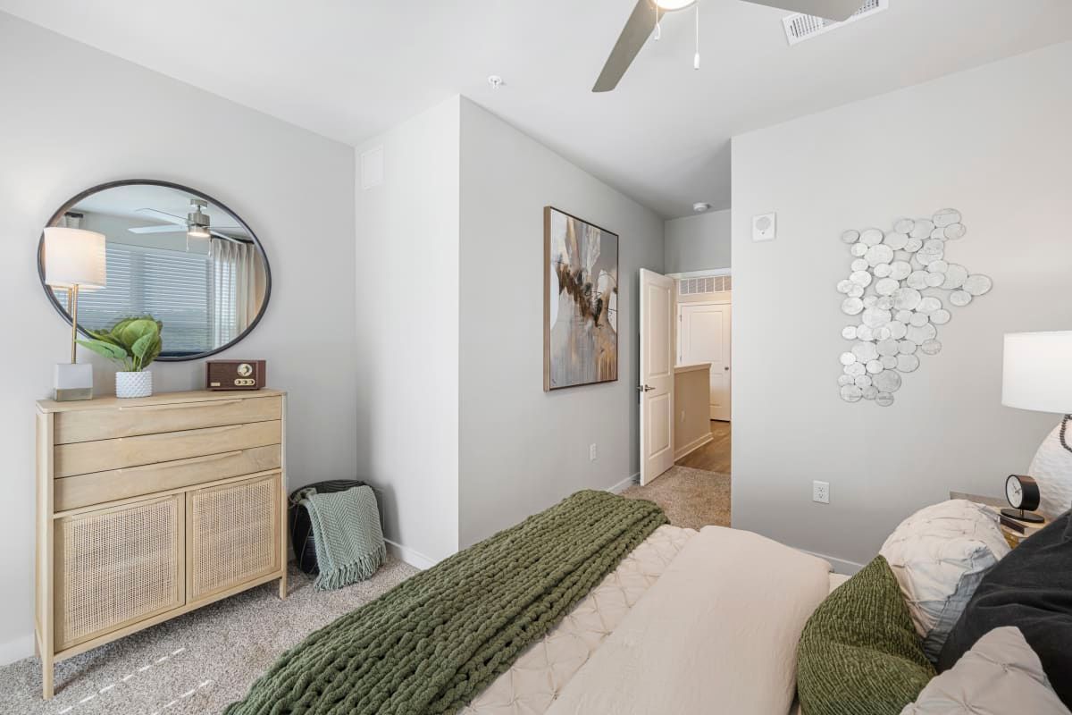 Bedroom at SpringSide in Powder Springs, GA.