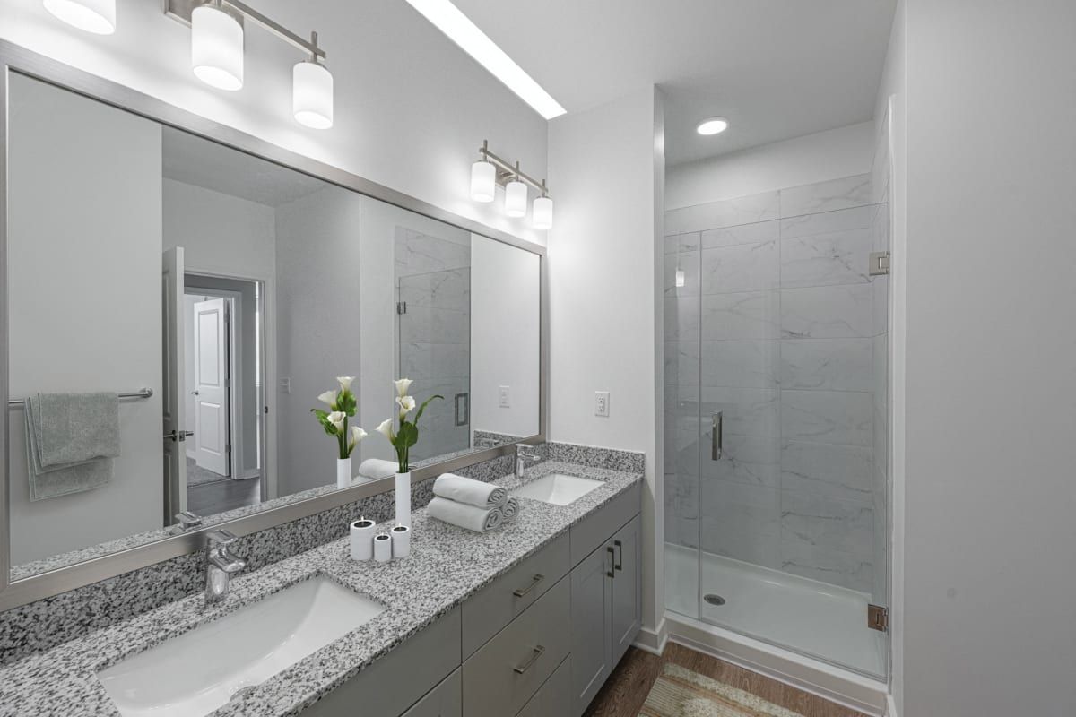 Bathroom at SpringSide in Powder Springs, GA.