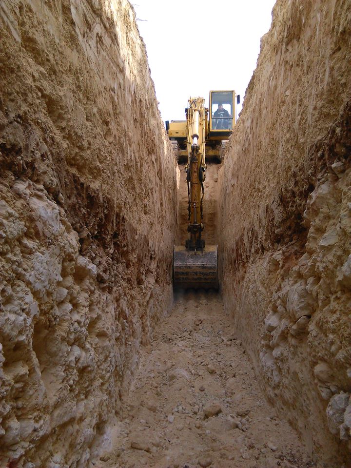 sistemazione orografica del terreno