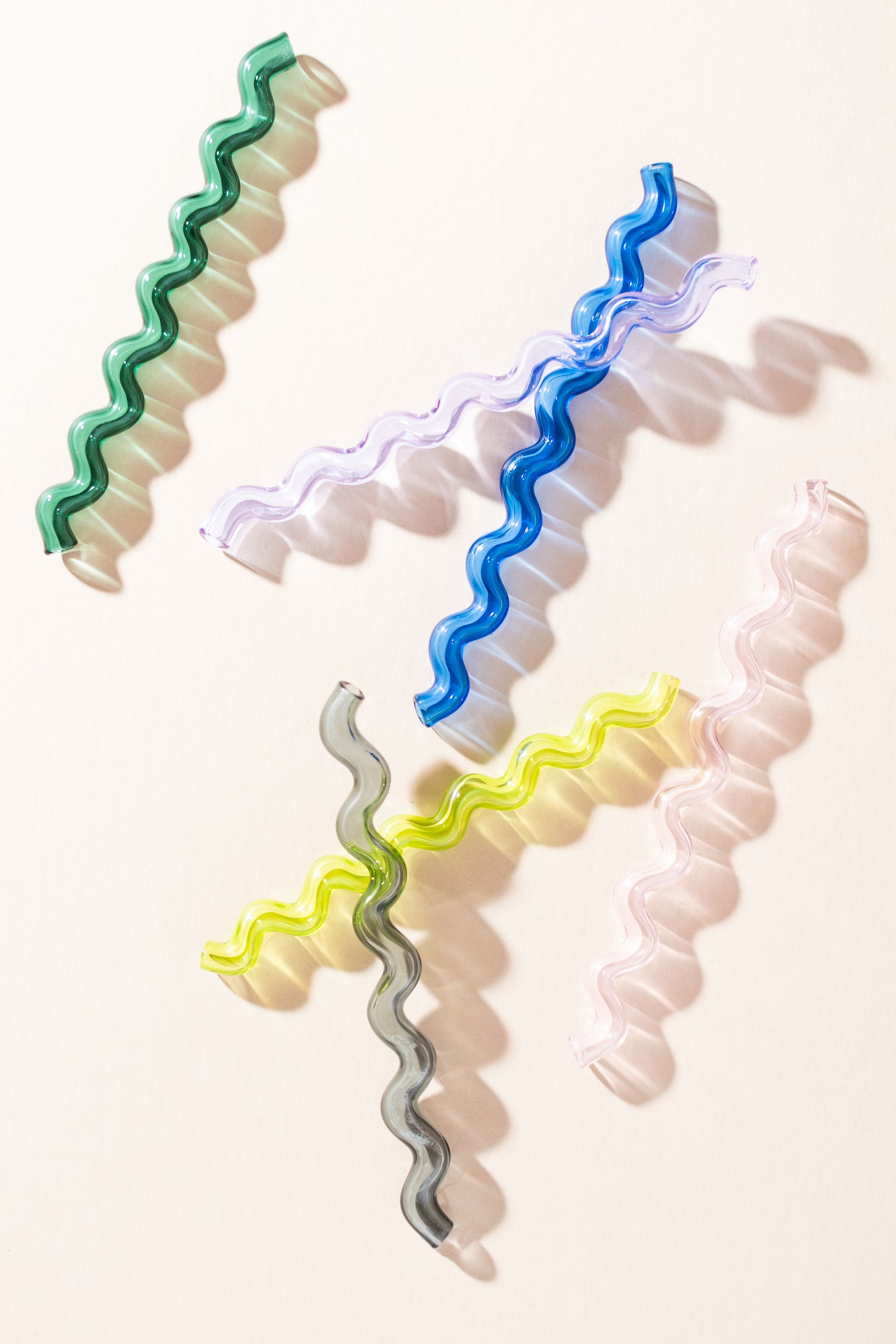 Coldberger Glass Hand Blown Straws