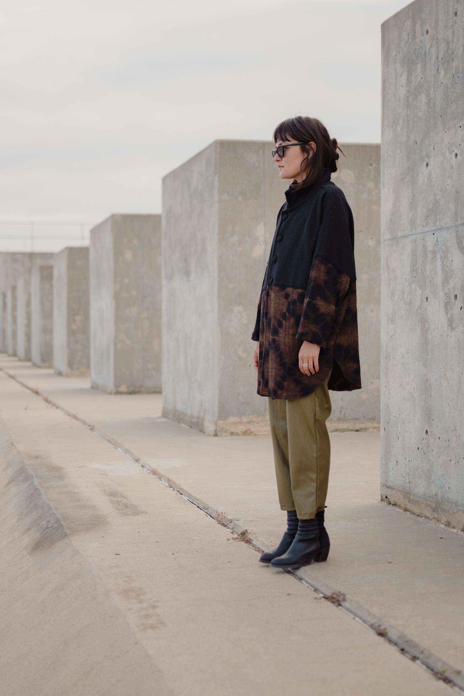 ARAE handmade and dyed wool garments 