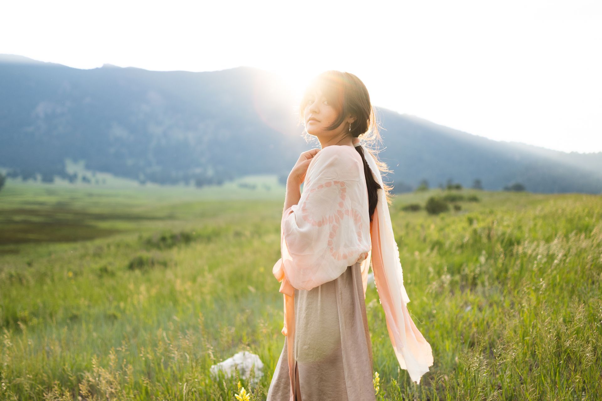 ARAE handmade and dyed silk garments 