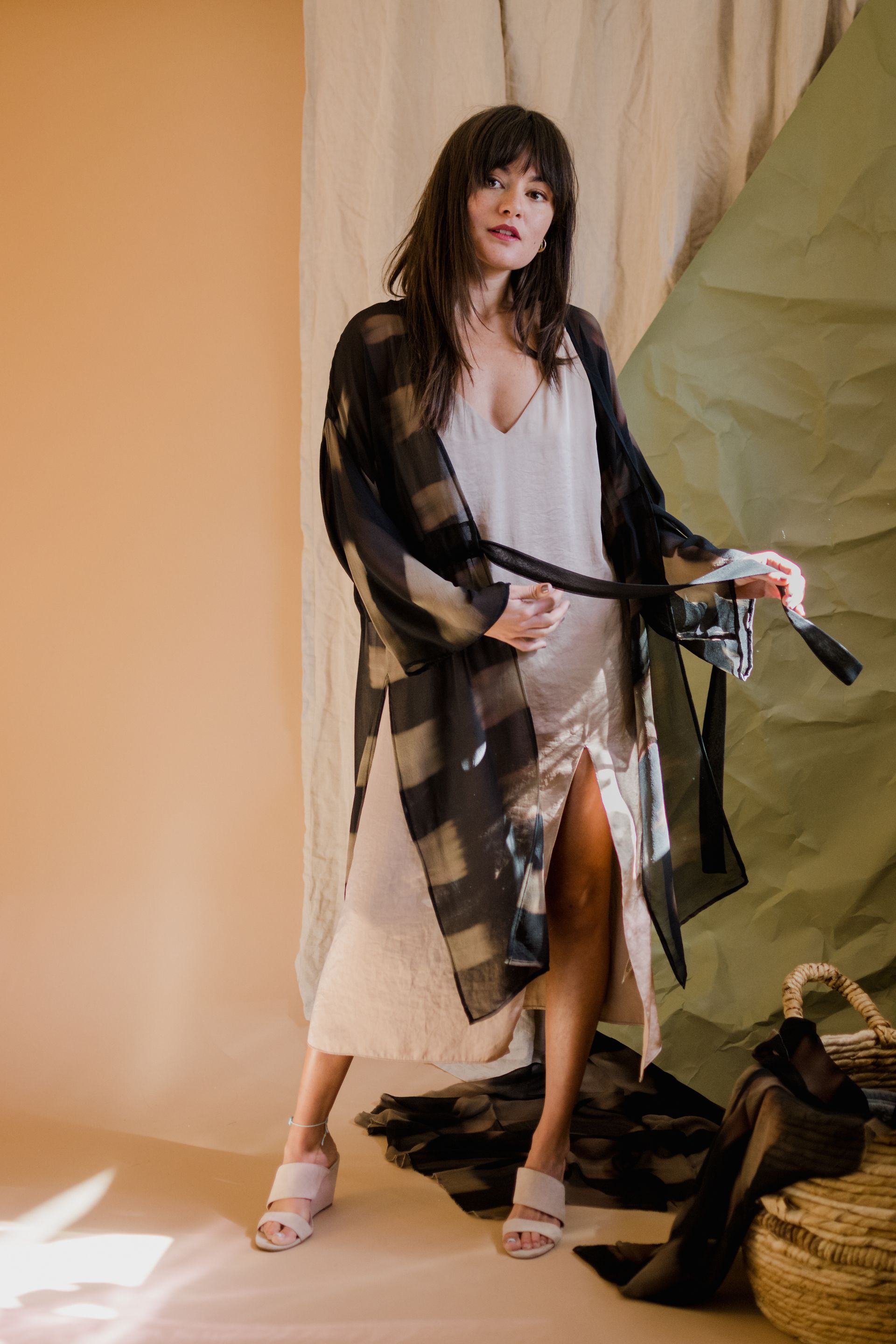 ARAE handmade and dyed silk garments 