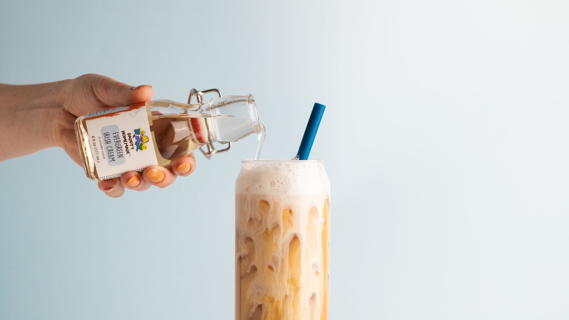 Daddy's Homemade Syrup Evergreen Irish cream in Coffee