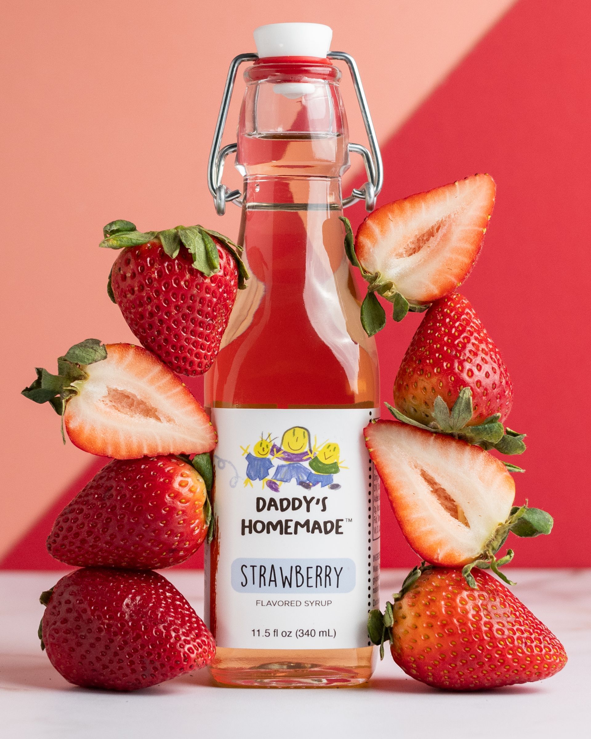 Daddy's Homemade Syrup Strawberry 