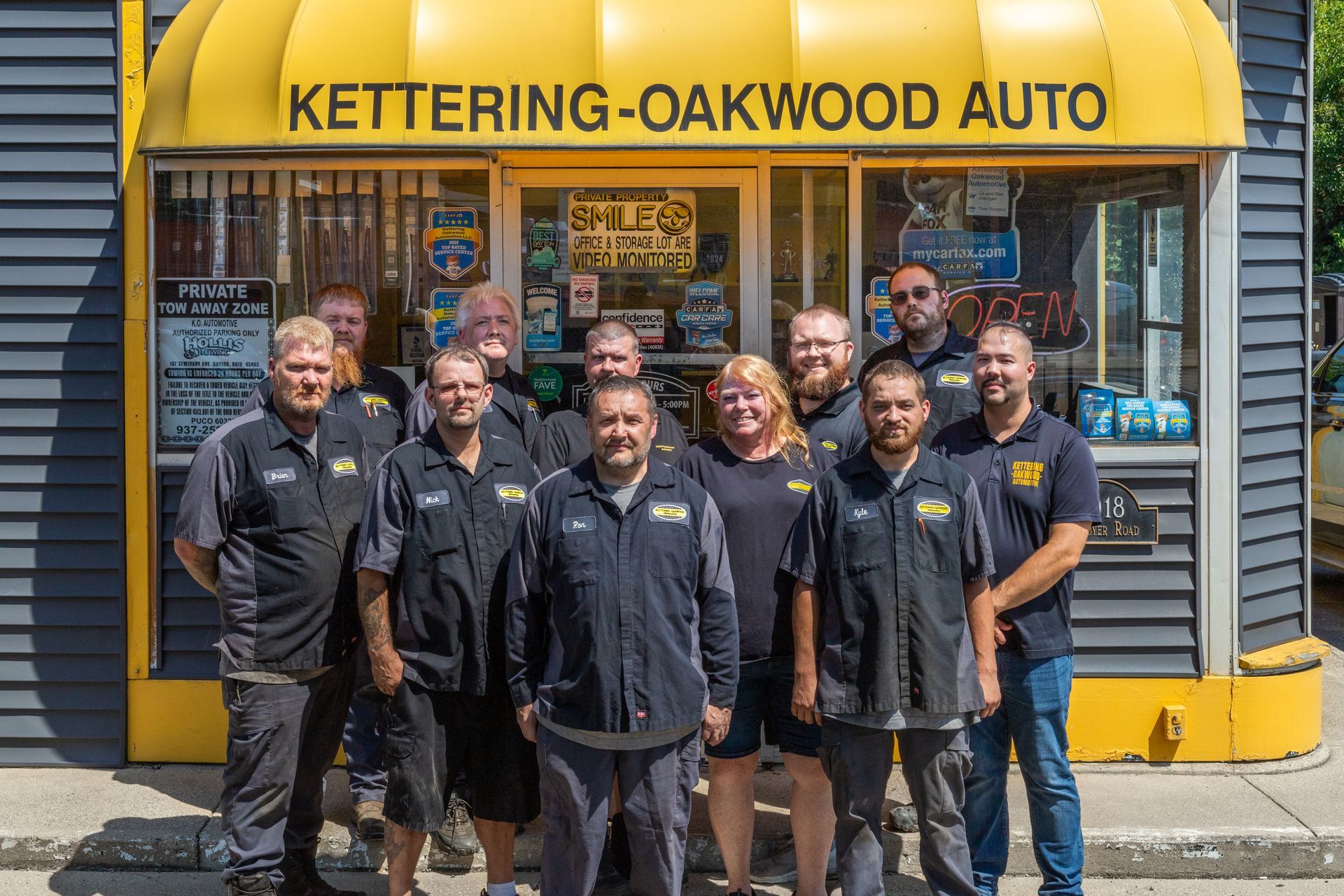 Group of people in front of 