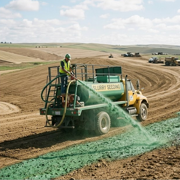 A worker on a 