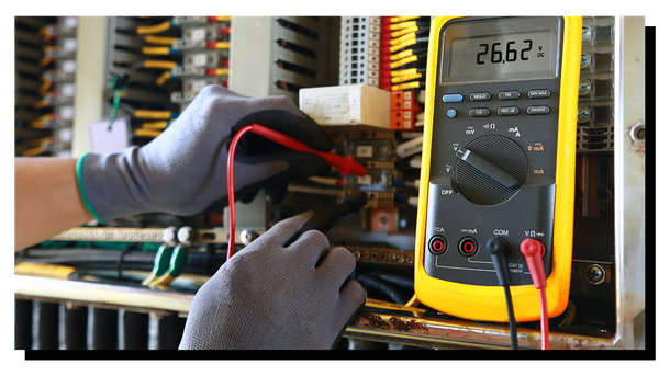 Testing wires with voltage tester