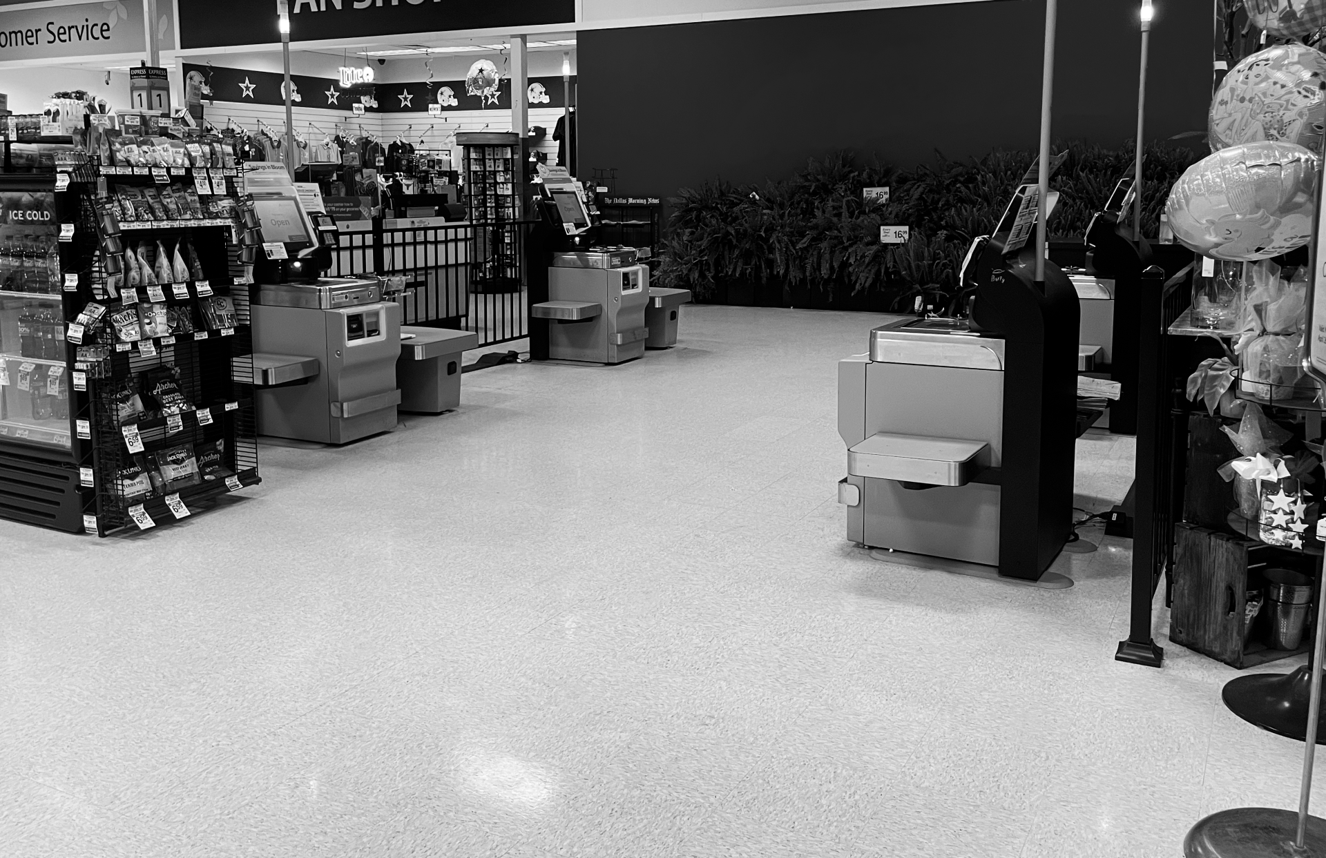 Poor execution of Self-checkout