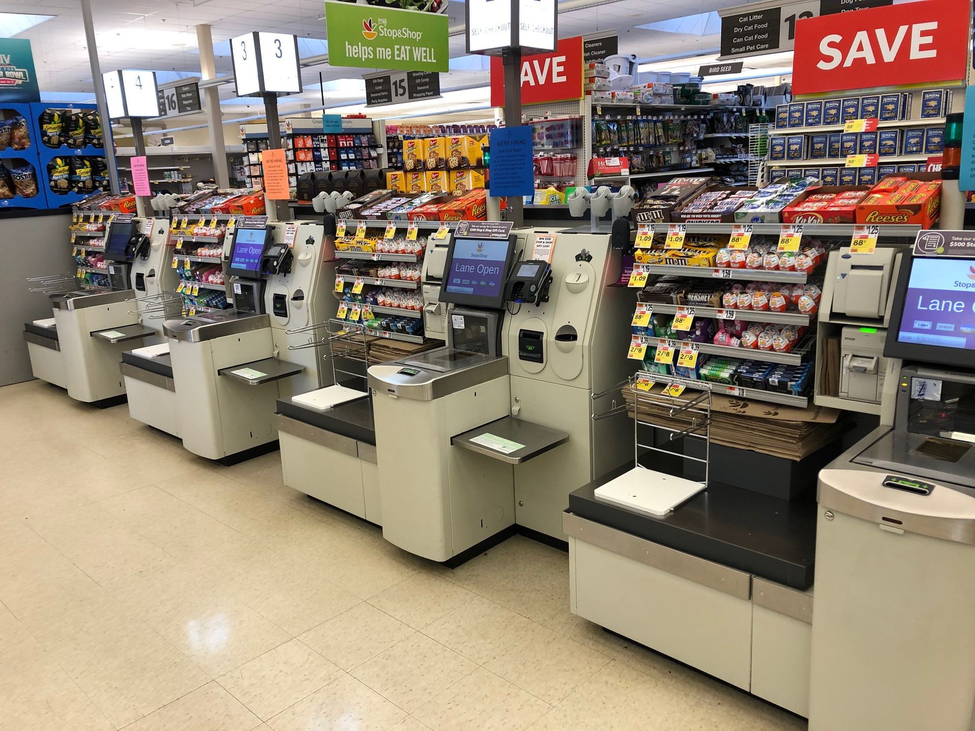Stop & Shop SCO with Toshiba system 6 