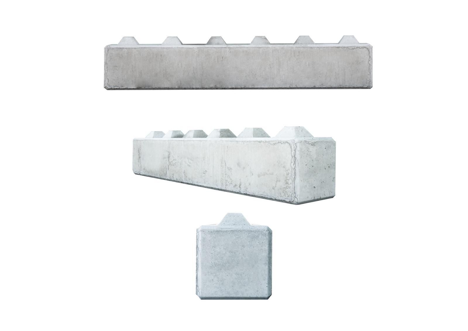 Blocchi impilabili in calcestruzzo