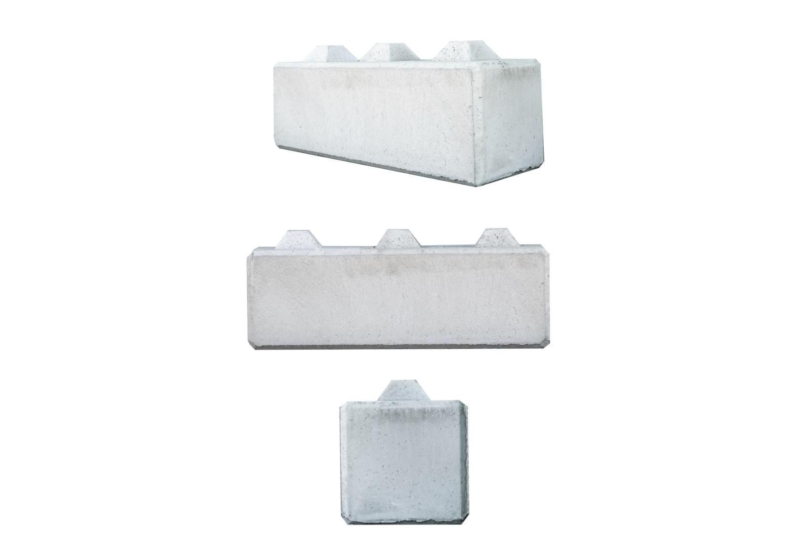 blocchi in calcestruzzo gettato