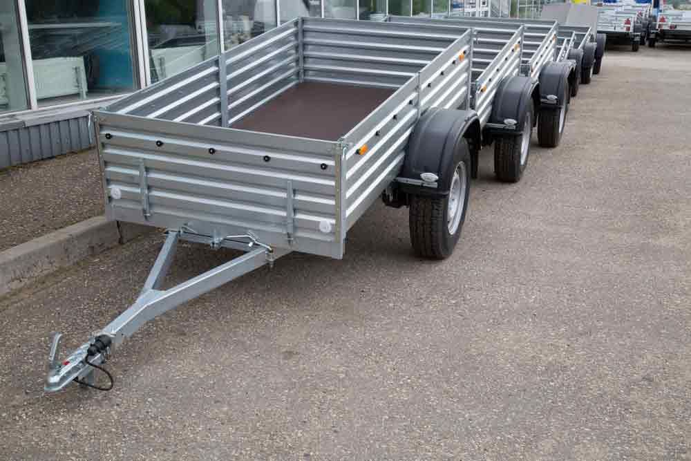 Several Silver Utility Trailers — Rod's Engineering & Lifetime Trailers in Bli Bli, QLD