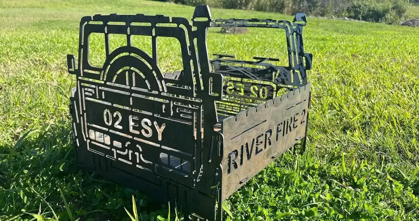 Metal Fire Pit Shaped Like a Truck  — Rod's Engineering & Lifetime Trailers in Bli Bli, QLD