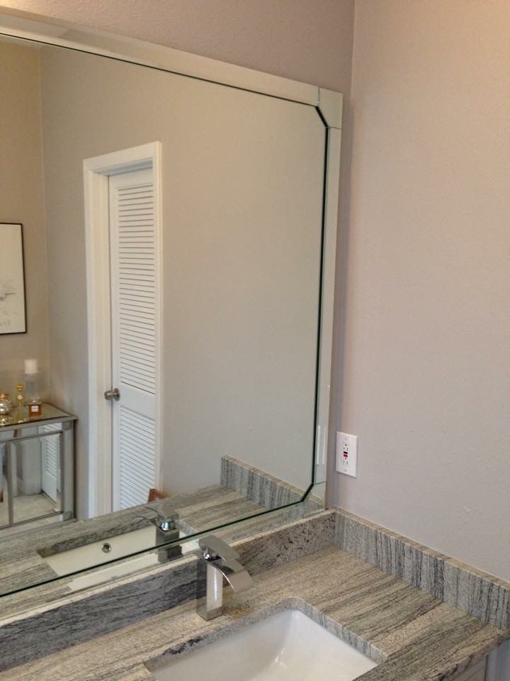 Miter Bevel Mirror — Lutz, FL — Holiga Glass Inc