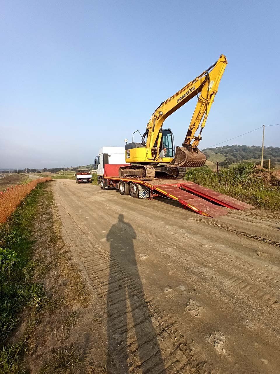 gru con braccio mobile