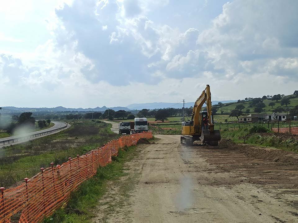 area transennata per lavori pubblici