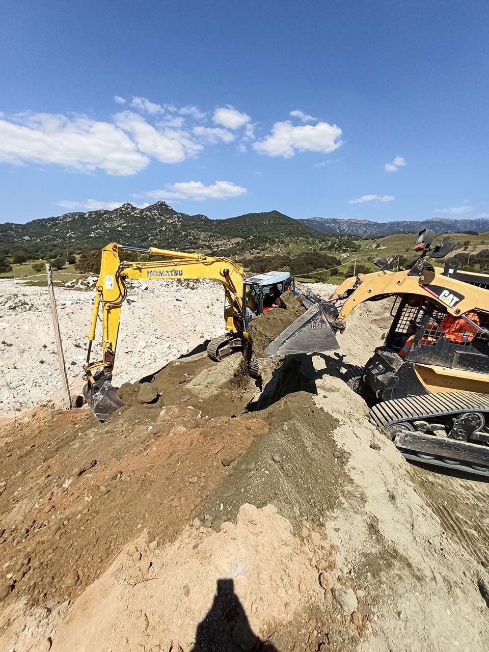 movimentazione terra per lavori pubblici