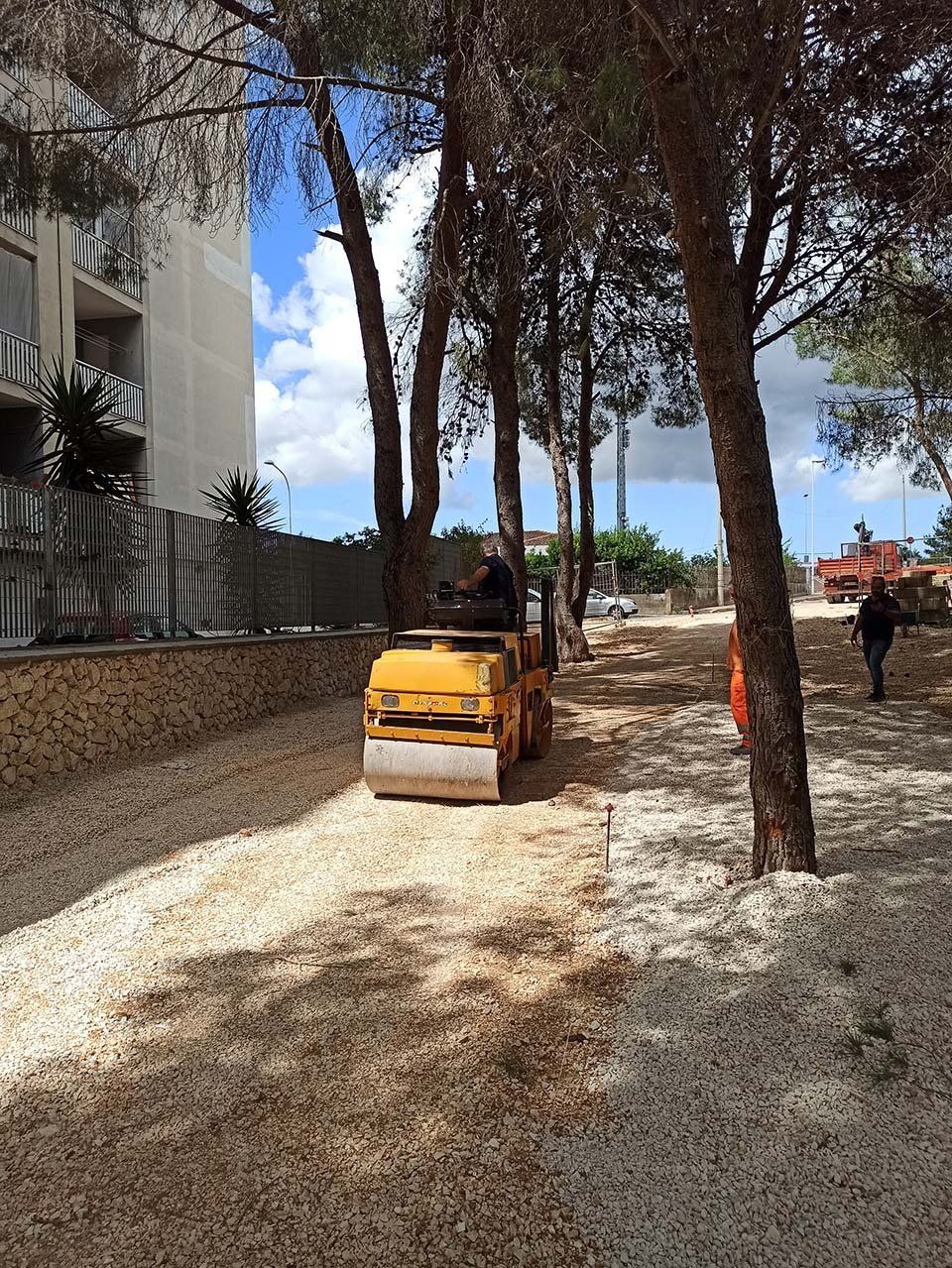 rullo per manto stradale