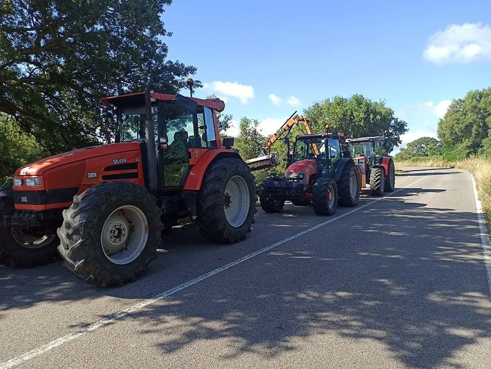 mezzi per lavori stradali