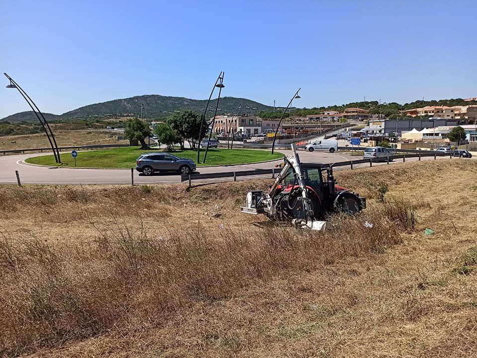 lavori di diserbamento agricolo