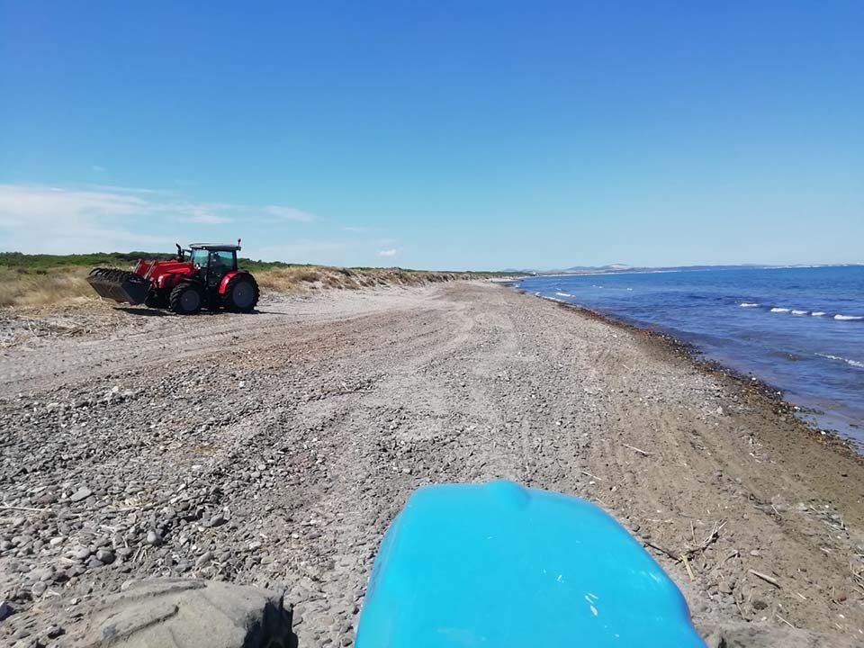 manutenzione spiaggia libera