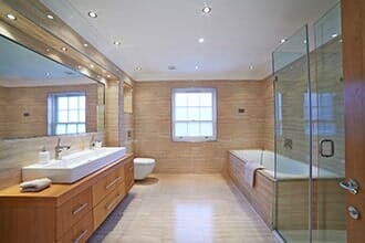 Beautiful Luxury Bathroom — Bathroom Renovation in Lancaster, PA