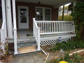 Front Porch— Interior Remodel in Lancaster, PA