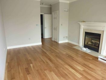 Living Room with Fire Place— Interior Remodel in Lancaster, PA