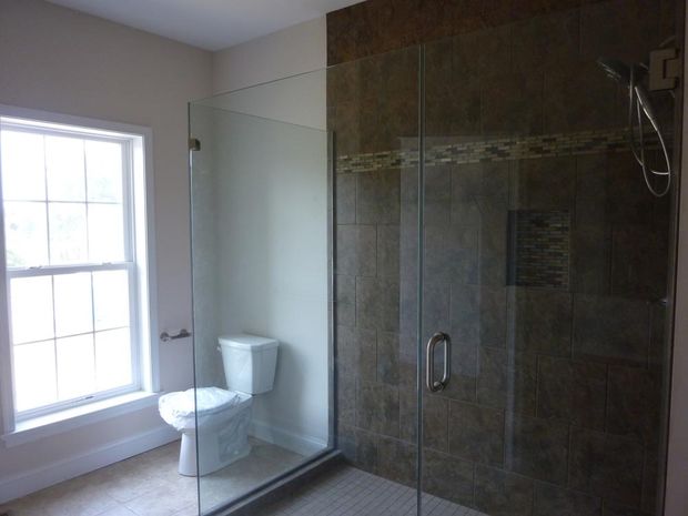Bathroom Remodeling — Glass Shower Room in Lancaster, PA