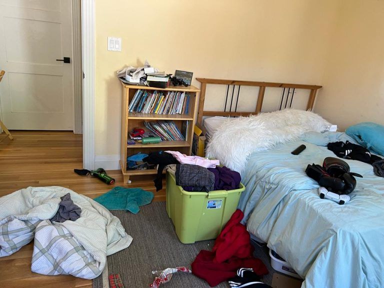 Before Cleaning The Messy Room — Marin County, CA — Maricela's House Cleaning Services