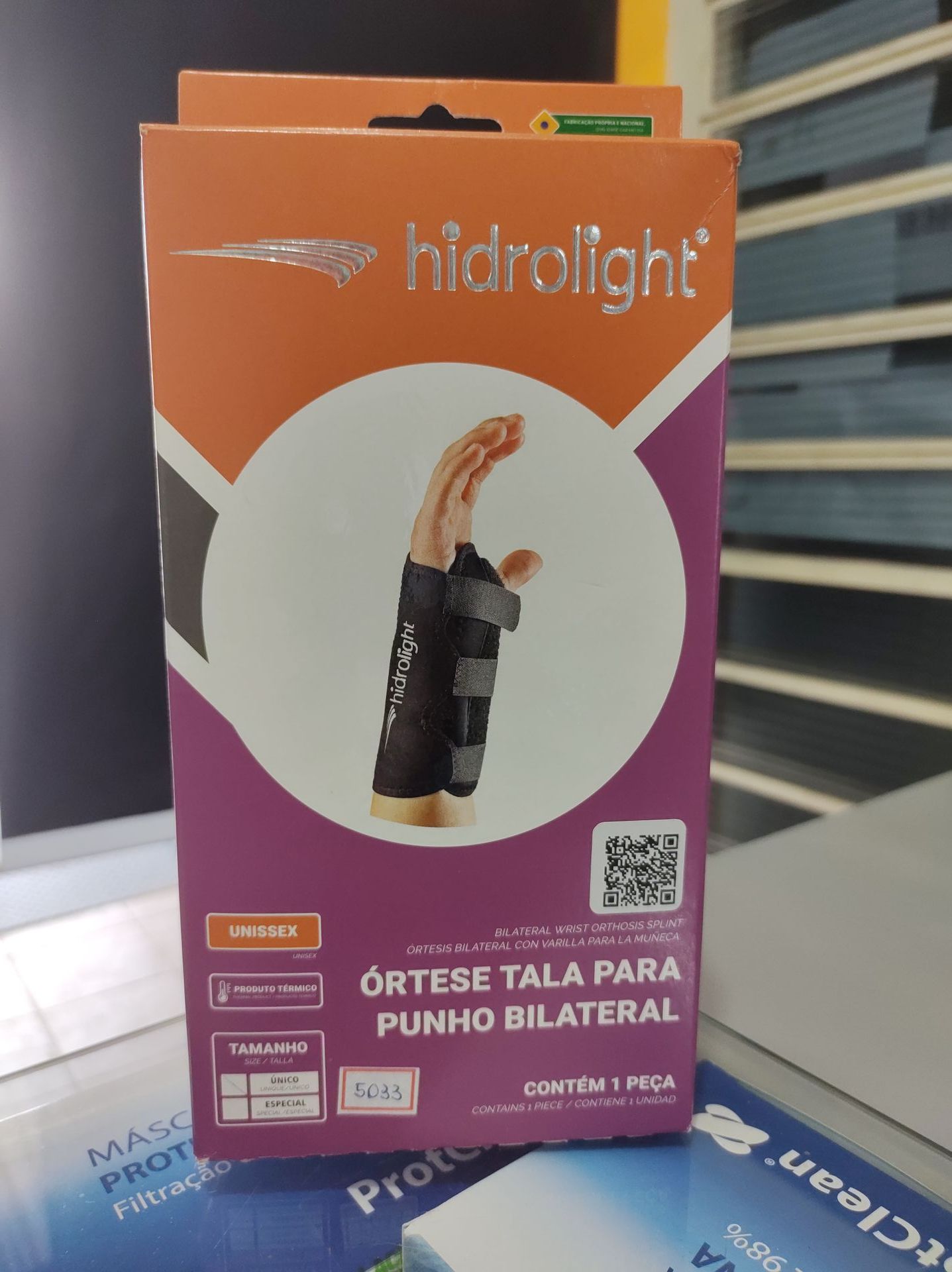 Órtese Tala para Punho Bilateral Hidrolight | Distribuído pela Disk Fraldas