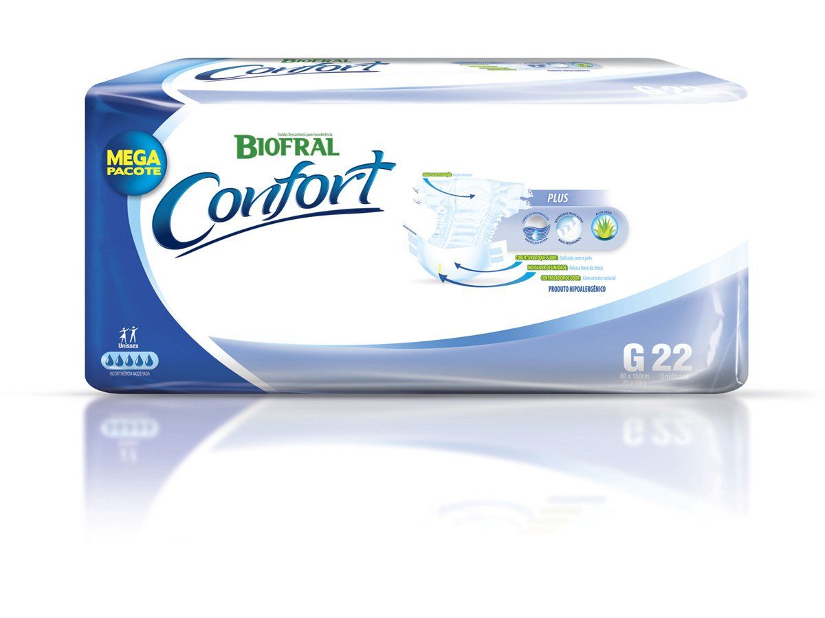 Fraldas Geriátricas BioFral | Distribuído pela Disk Fraldas