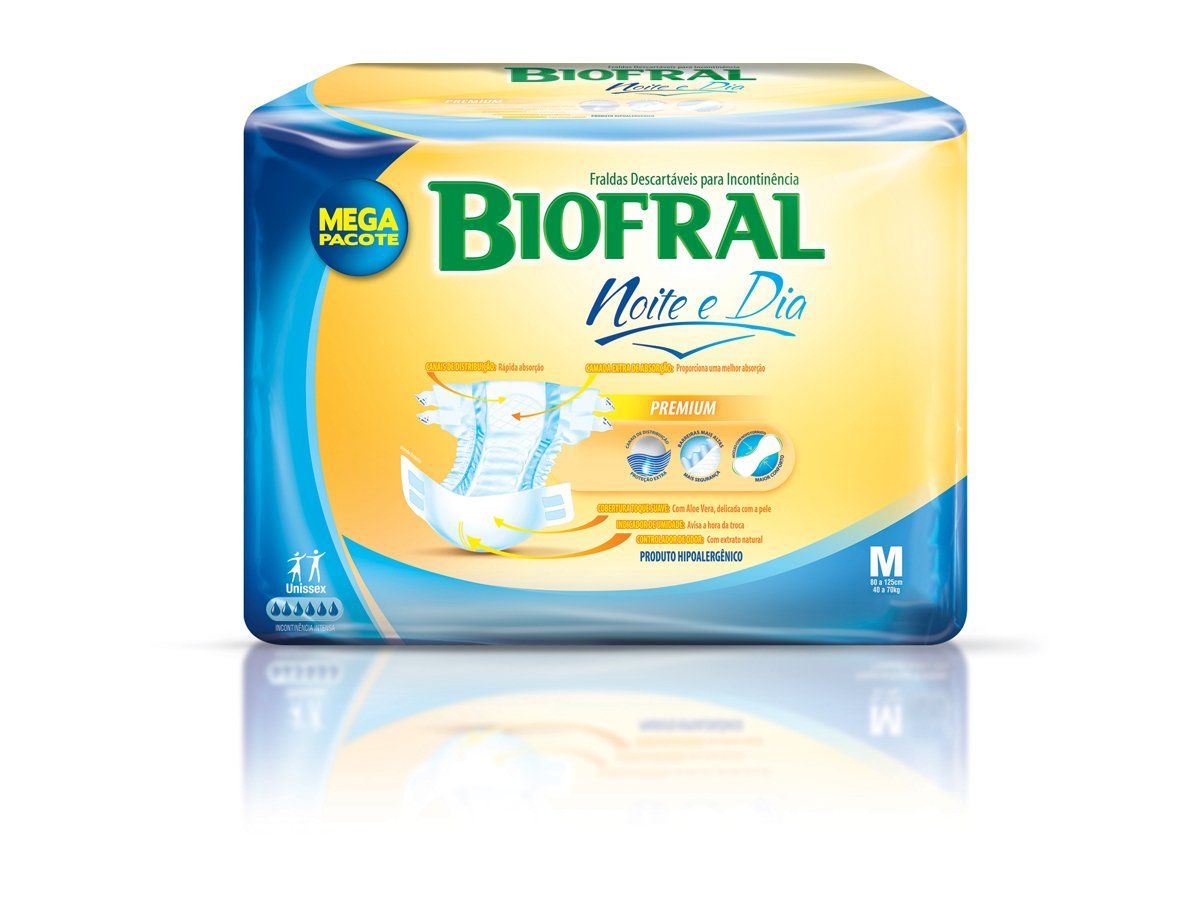 Fraldas Geriátricas BioFral | Distribuído pela Disk Fraldas