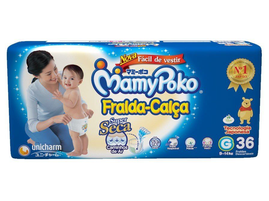 Fraldas Infantis MamyPoko | Distribuído pela Disk Fraldas
