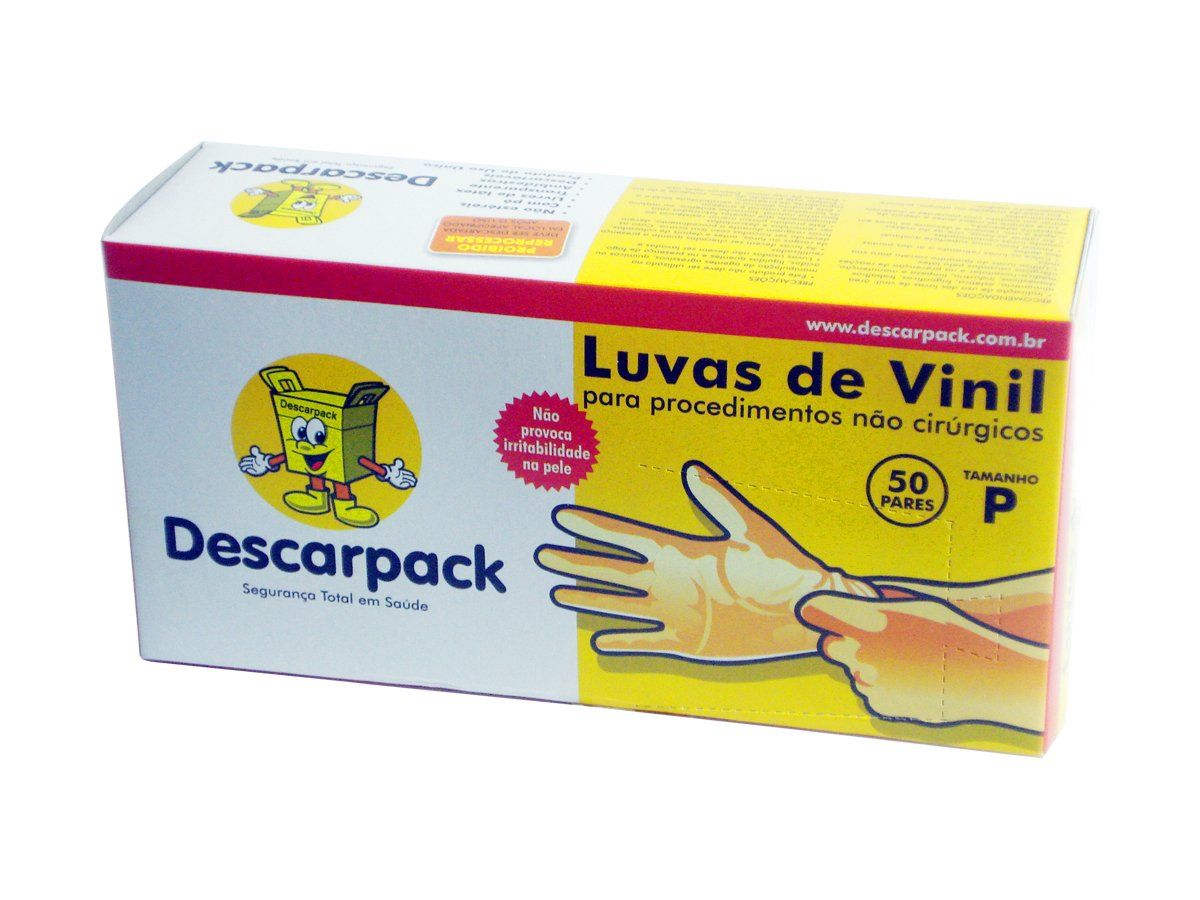 Luvas Descartáveis Descarpack | Distribuído pela Disk Fraldas