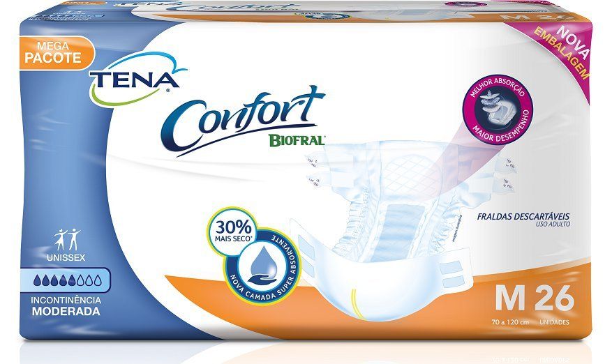 Fraldas Geriátricas Tena | Distribuído pela Disk Fraldas