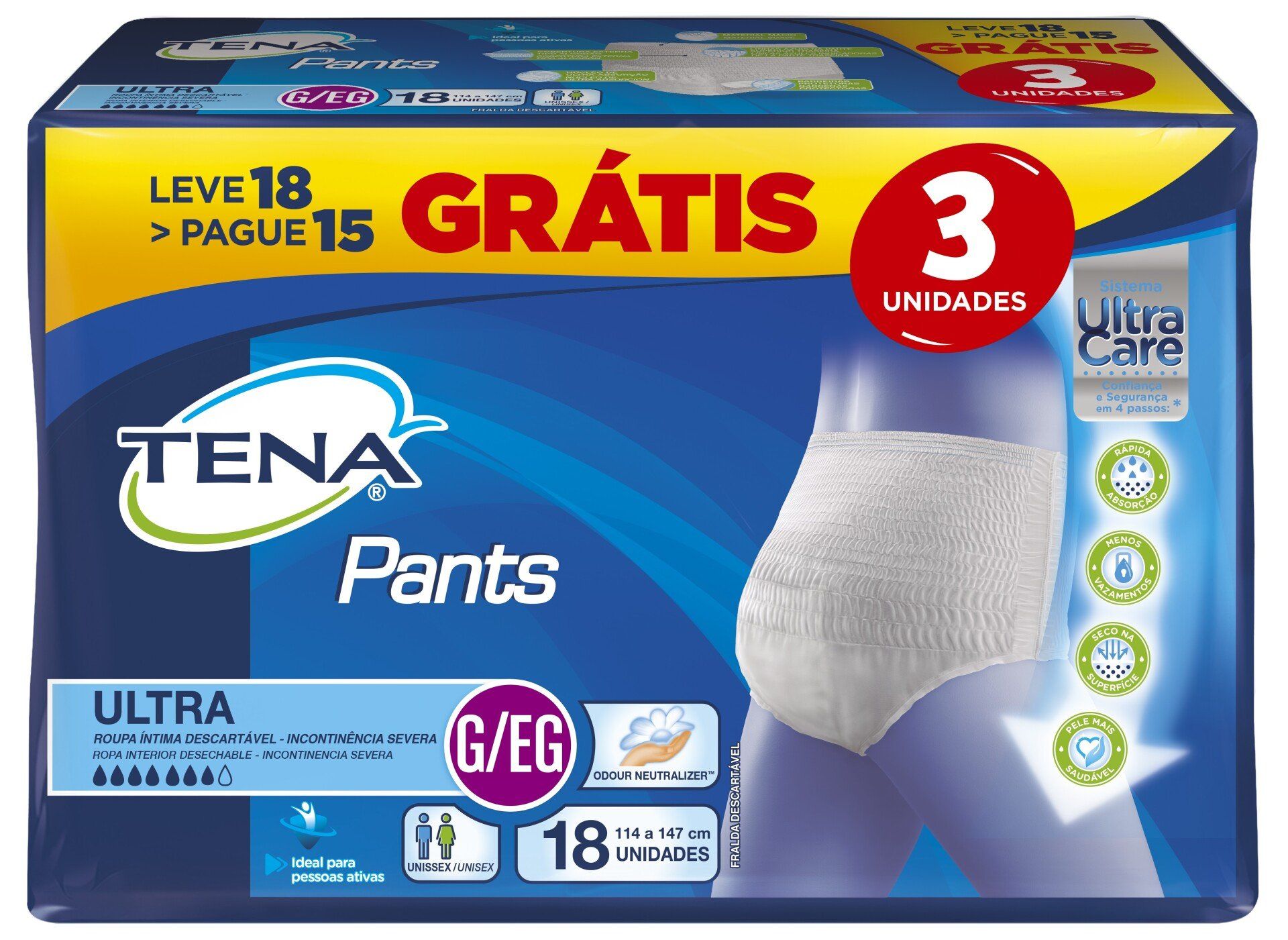 Fraldas Geriátricas Tena | Distribuído pela Disk Fraldas