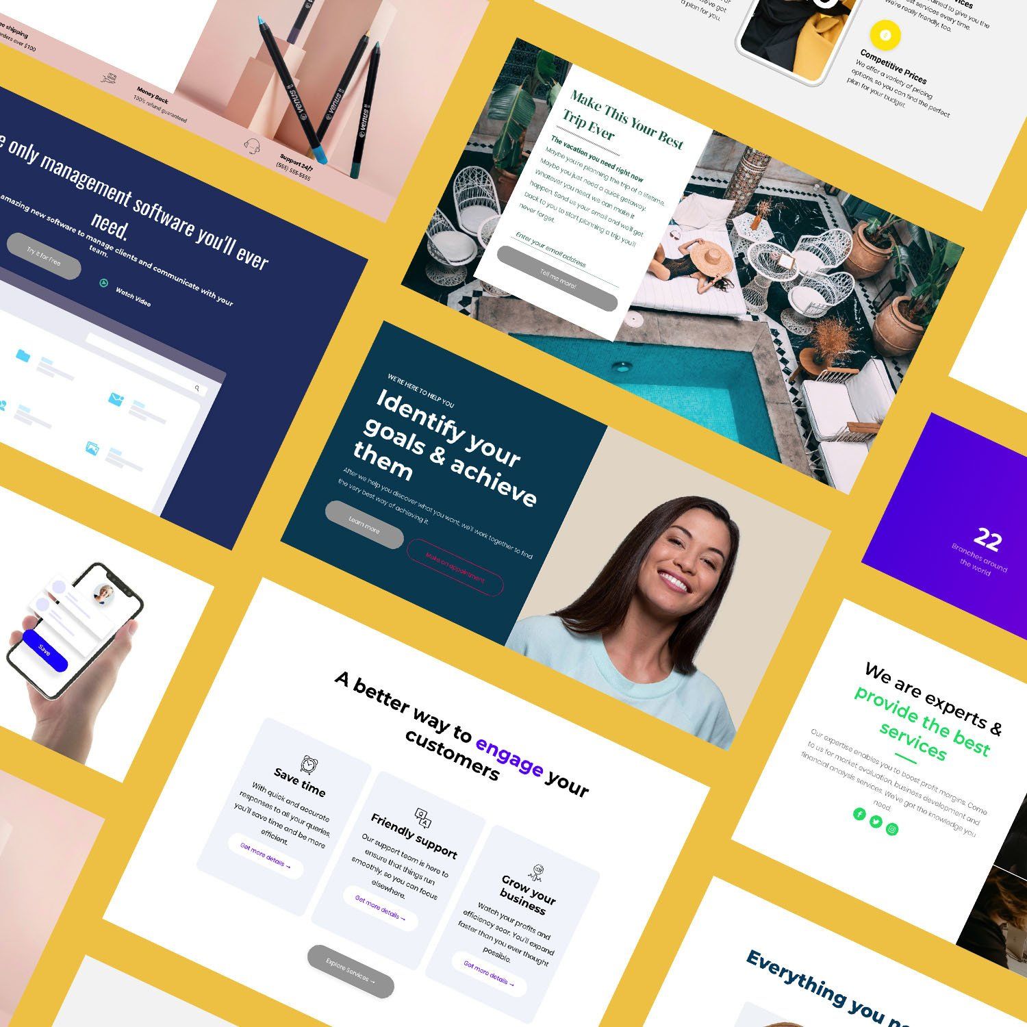 Branding en huisstijl ontwerp – visuele identiteit en drukwerk voor ondernemers door GO 4IT-Studio