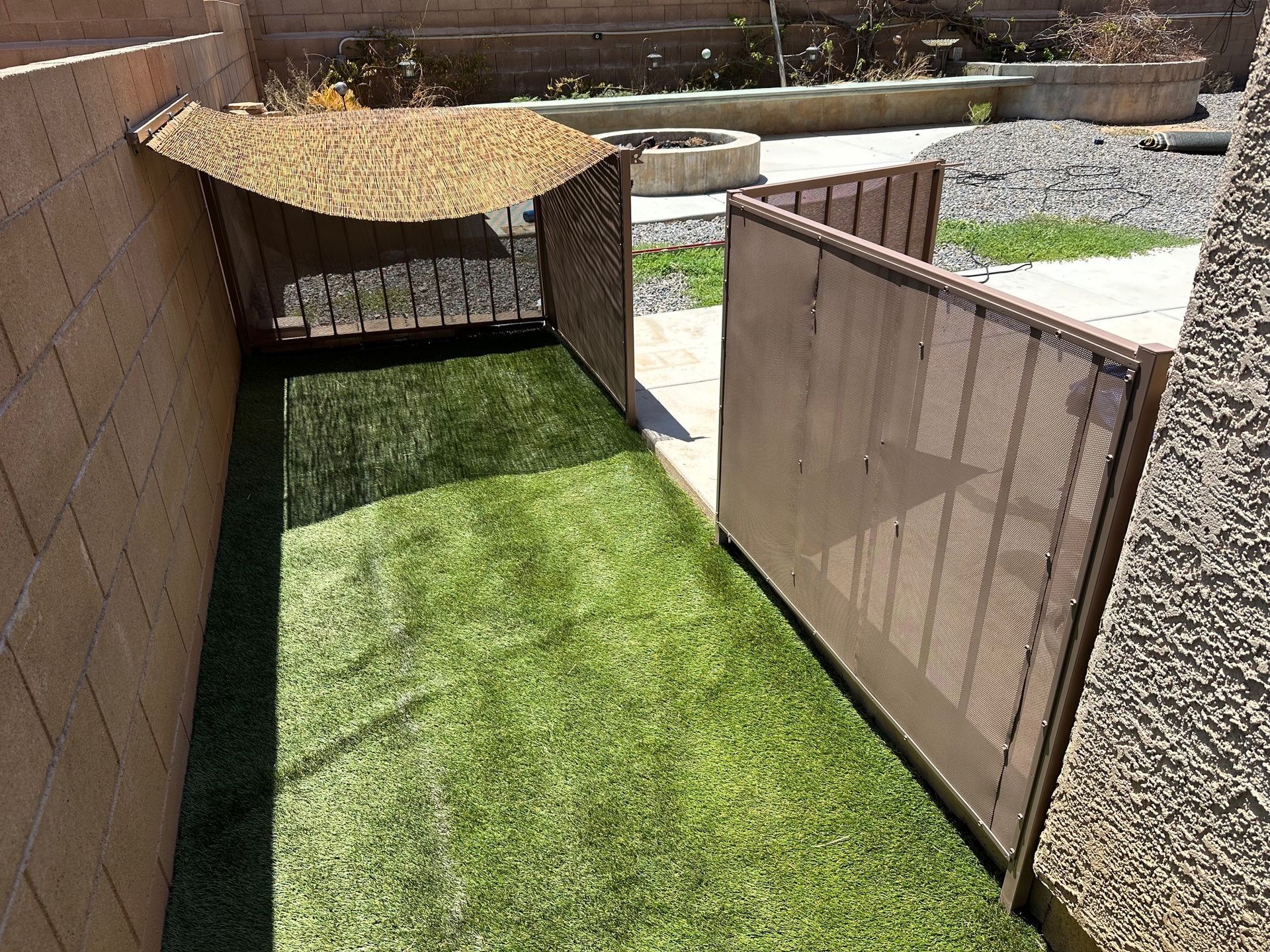 House with Small Gate — Tucson, AZ — D Handyman LLC Rod Iron & Fencing Services