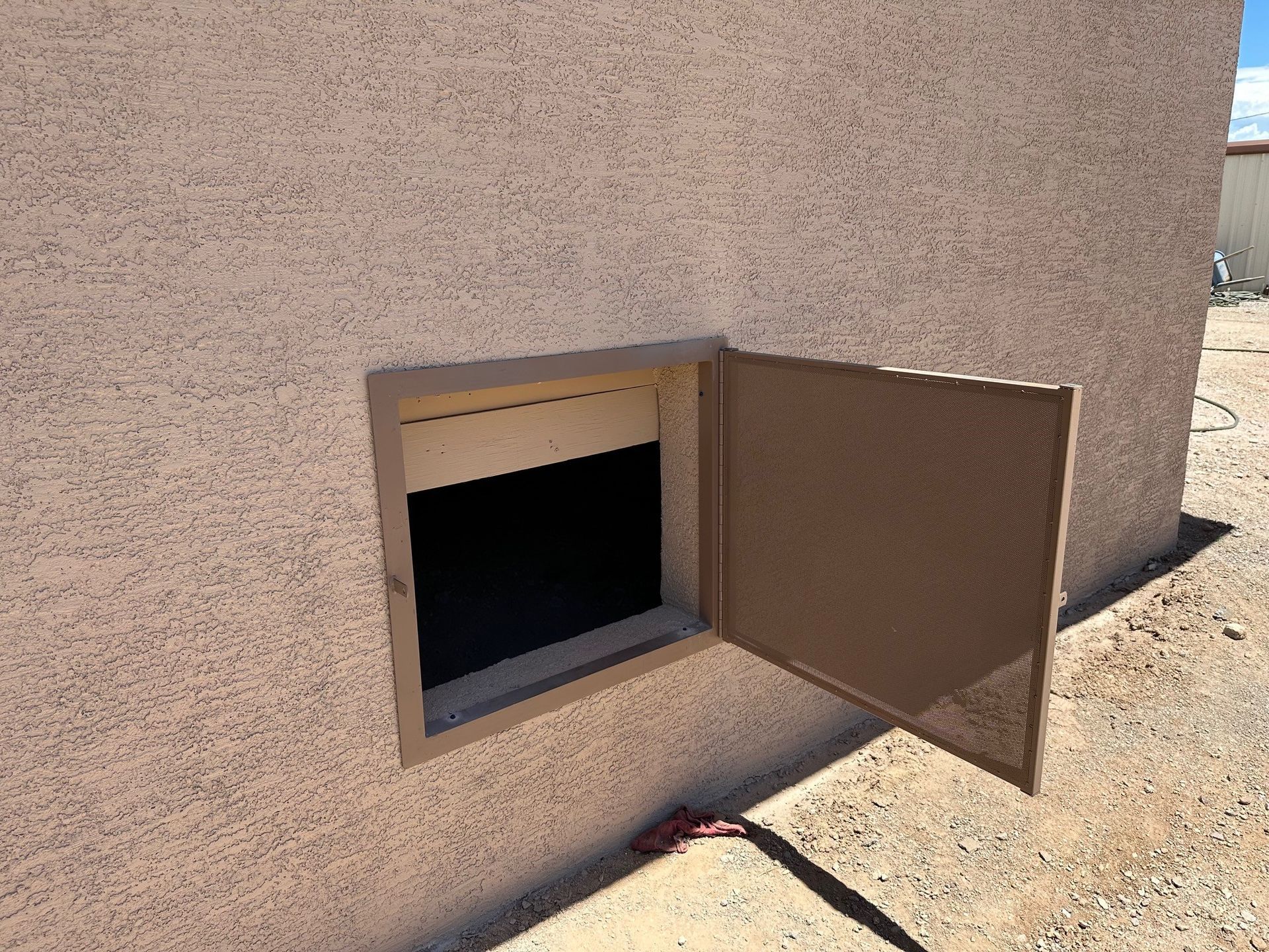 Door on the Wall — Tucson, AZ — D Handyman LLC Rod Iron & Fencing Services