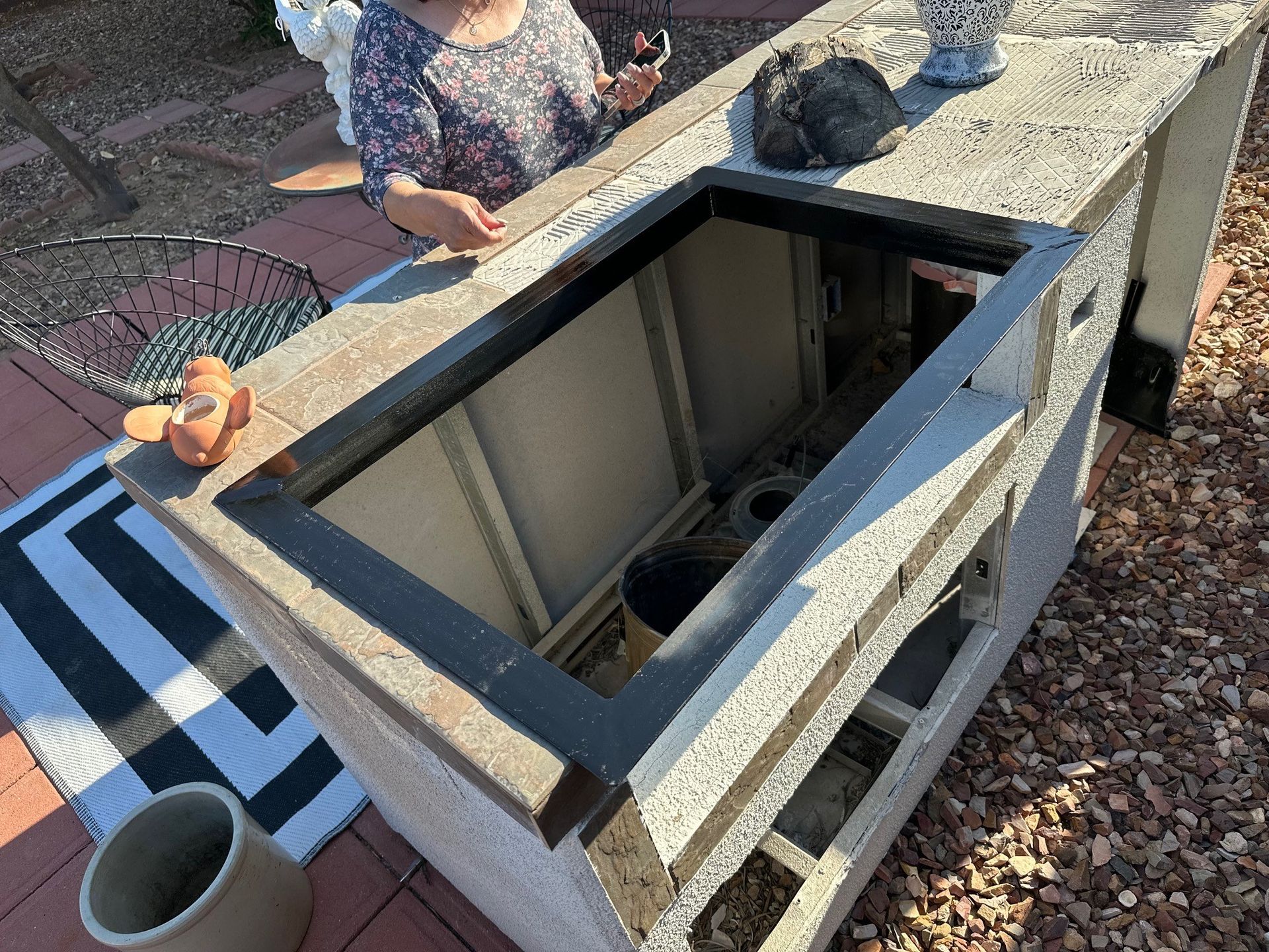 BBQ Grill Installation — Tucson, AZ — D Handyman LLC Rod Iron & Fencing Services