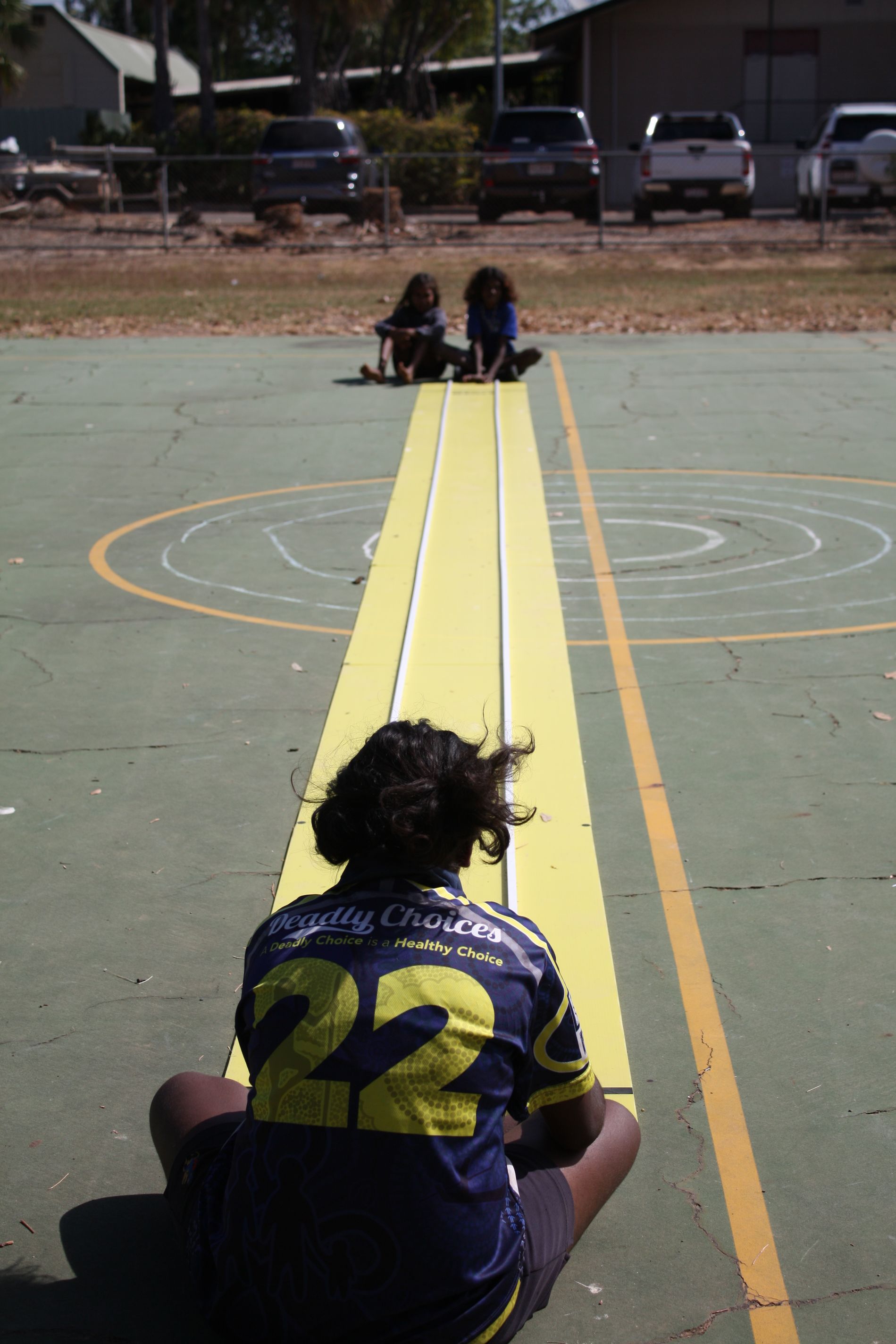 A person with the number 22 on their back