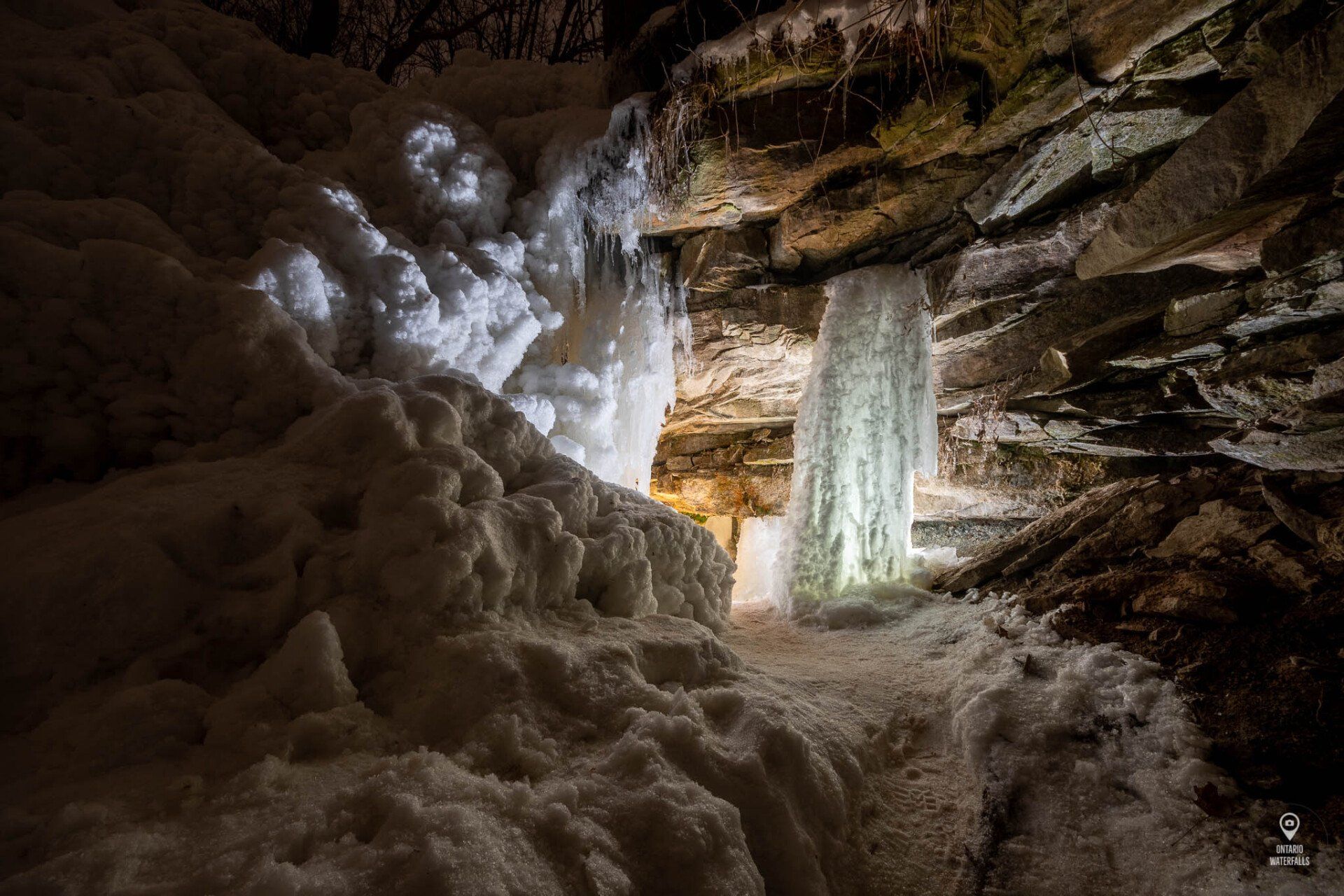 Where is Smokey Hollow Falls | Waterfalls Ontario