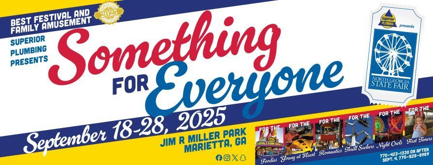 Superior Plumbing presents North Georgia State Fair supporting Cobb students.