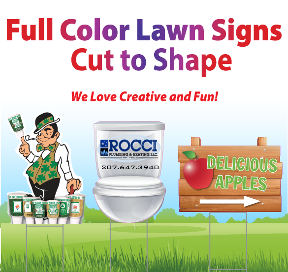 Alltype Digital Graphics Lawn Signs