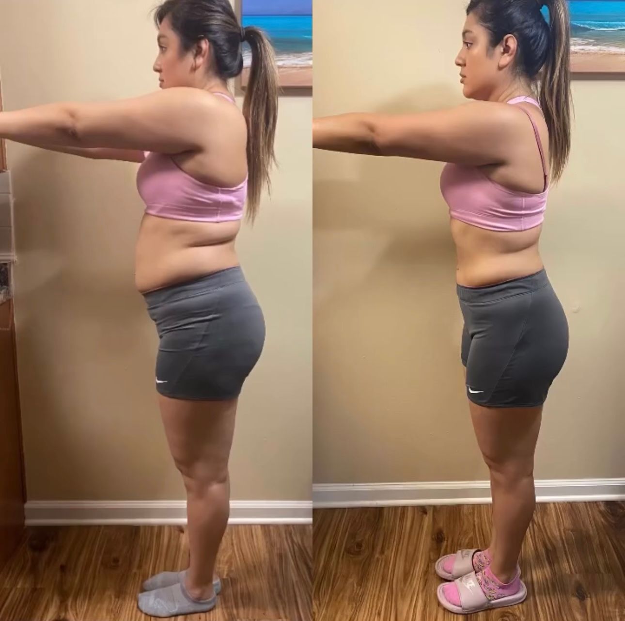 before and after transformation.