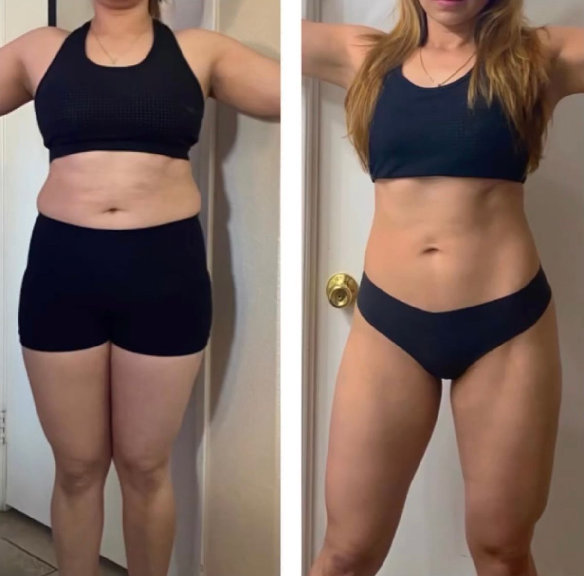 before and after transformation.