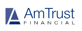 Logo of AmTrust Financial: blue 